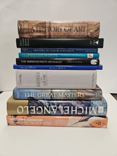 Vtg art book lot 10 - lot, of